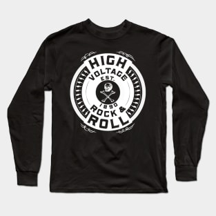 High voltage rock'n'roll Long Sleeve T-Shirt